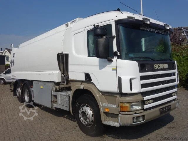 Tank Scania P124-420 19000 LITER DIESELTANK,AIRCO,INTARDER,...