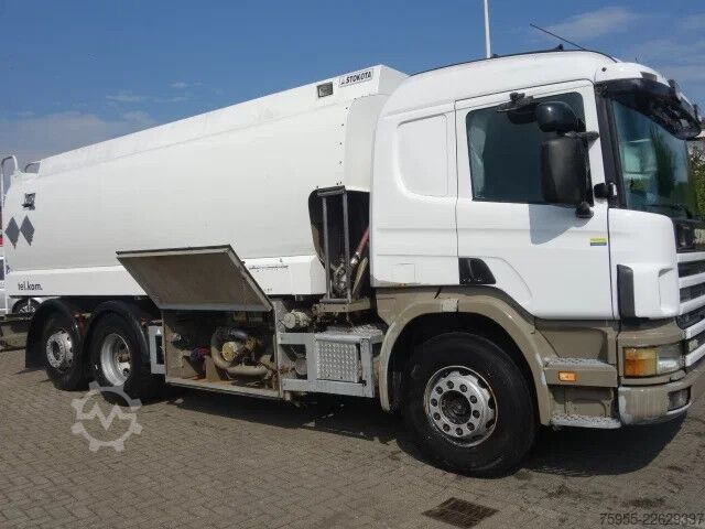 Tank Scania P124-420 19000 LITER DIESELTANK,AIRCO,INTARDER,...