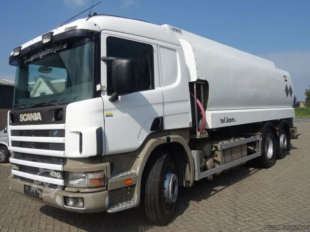 Tank Scania P124-420 19000 LITER DIESELTANK,AIRCO,INTARDER,...