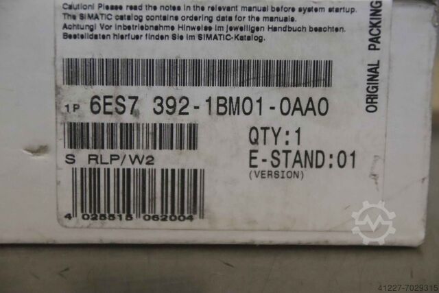 Conector frontal Siemens 6ES7 392-1BMO1-OAAO