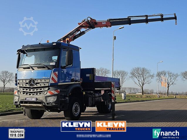 Rakodóplatform MERCEDES-BENZ AROCS 1851 4X4 ATLAS 190 4X HYD