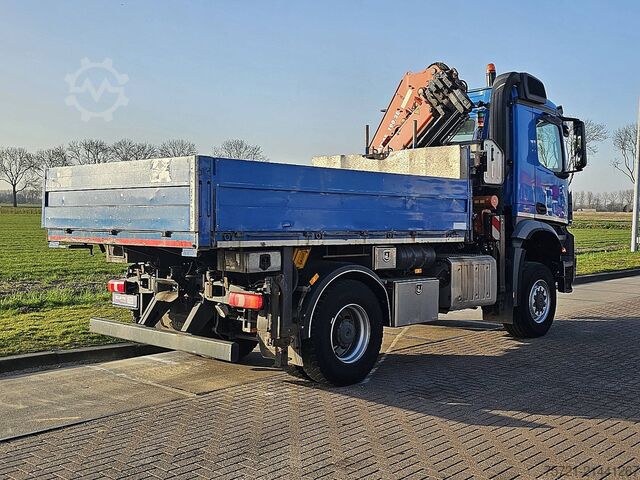 Rakodóplatform MERCEDES-BENZ AROCS 1851 4X4 ATLAS 190 4X HYD