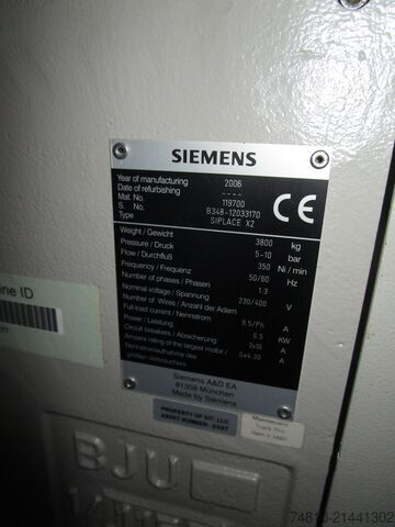 Colocadora automática 3 x ASM / Siemens / Siplace  X 2 / X 3 X 2 / X 2 / X 3