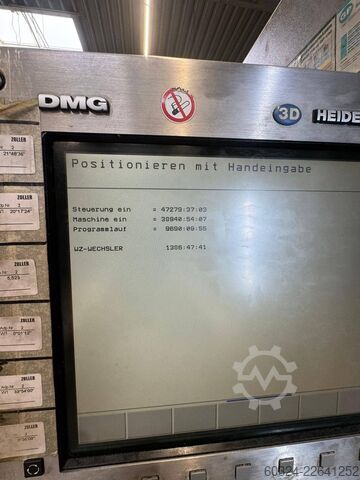 CNC megmunkálóközpont - függőleges DECKEL MAHO DMC 835 V