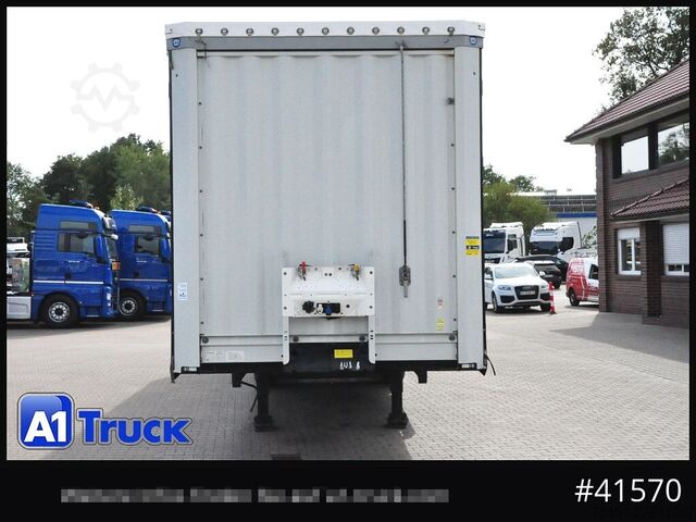 Öppen semitrailer med kapell KRONE SD, Getränke, Safe Curtain, VDI 2700