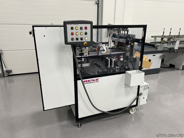 Automata naptár-perforáló gép Renz Autopunch AP 360 V4 Automatic Perforator