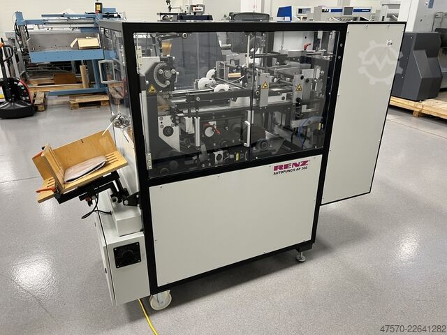 Automata naptár-perforáló gép Renz Autopunch AP 360 V4 Automatic Perforator