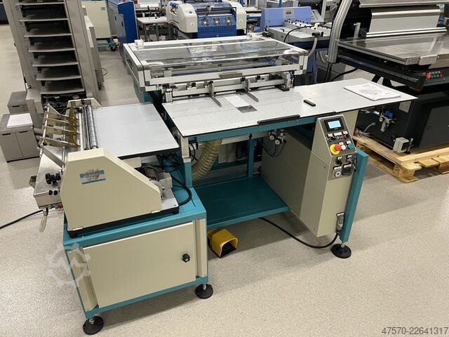 Sert Kapak Makinesi CMC Q Cover Two LPA2 50-70 Hard Cover Maker