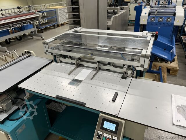 Sert Kapak Makinesi CMC Q Cover Two LPA2 50-70 Hard Cover Maker