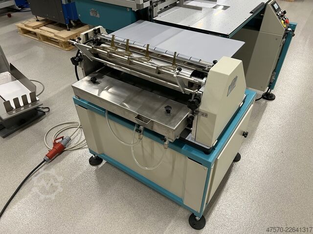 Sert Kapak Makinesi CMC Q Cover Two LPA2 50-70 Hard Cover Maker