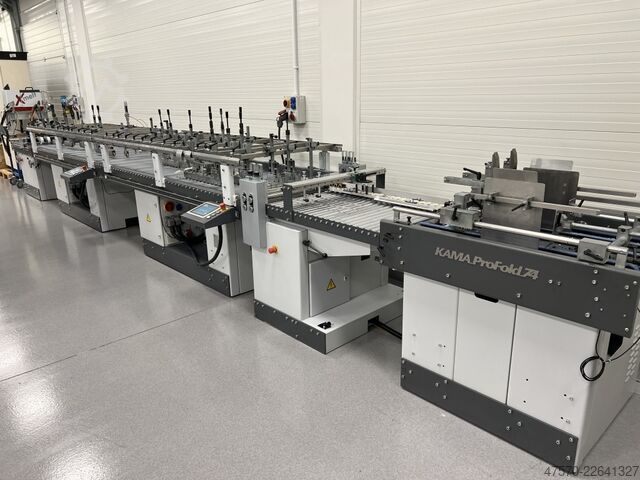 Kama Pro Fold 74 fals- och limmaskin Kama Pro Fold 74 Folder Gluer 