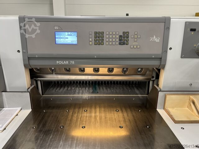 Papierschneidemaschine Polar Mohr 78 ES Paper Guillotine 