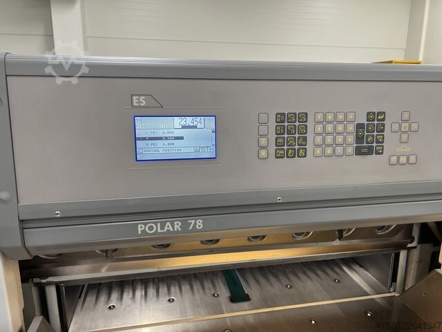 Papierschneidemaschine Polar Mohr 78 ES Paper Guillotine 