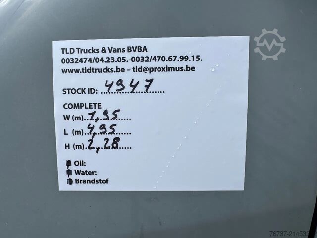 Bestelwagen Mercedes-Benz Sprinter 313 **BELGIAN VAN-CTTE BELGE**