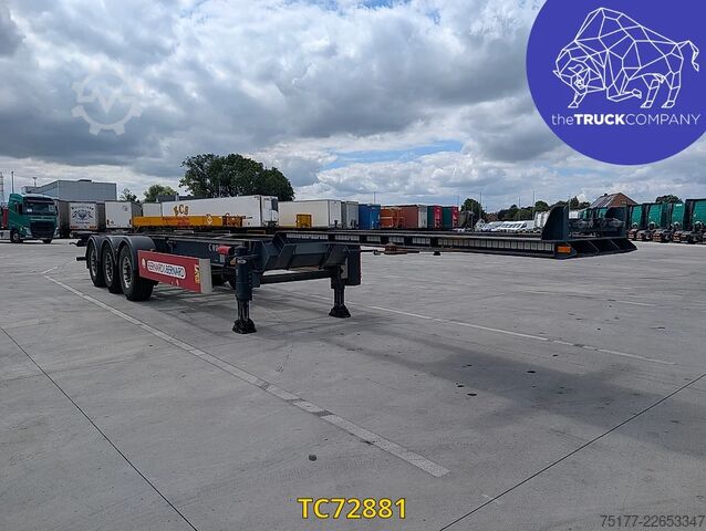 Containertransport Vanhool 40/45'