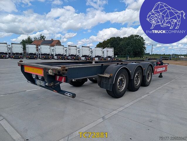 Containertransport Vanhool 40/45'
