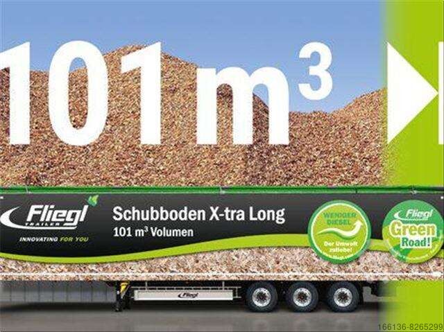 Önönkihordó Fliegl SDS 390 Schubboden