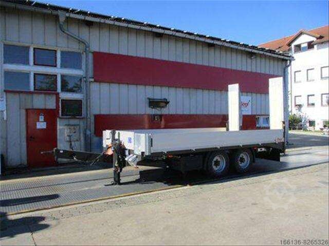 Dieplader Fliegl TPS 118 Bau m Heckanschrägung