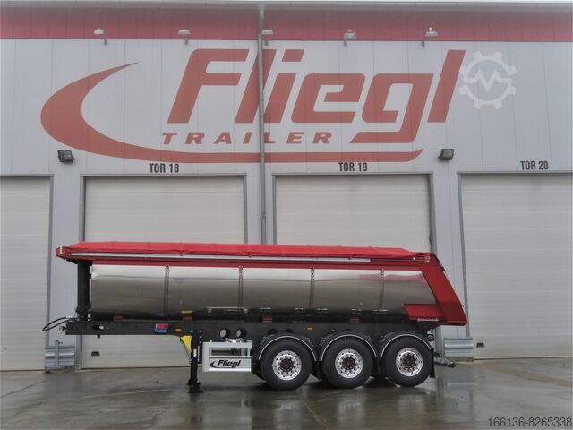 Kipper Auflieger Fliegl 2 oder 3-Achs Thermokipper Asphaltprofi