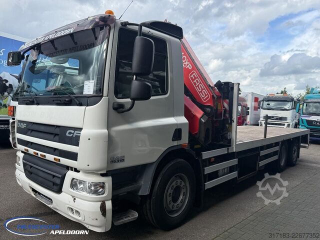 Plataforma de carga DAF CF 75.310 Fassi F260XP 5+2, Euro 5