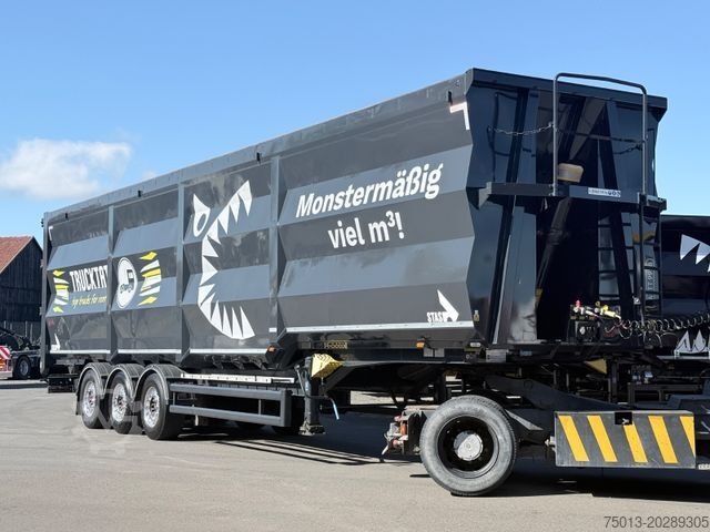 Semirremolque volquete STAS HardoX Stahl 86 m³, Liftachse, ALCOA, MIETEN?