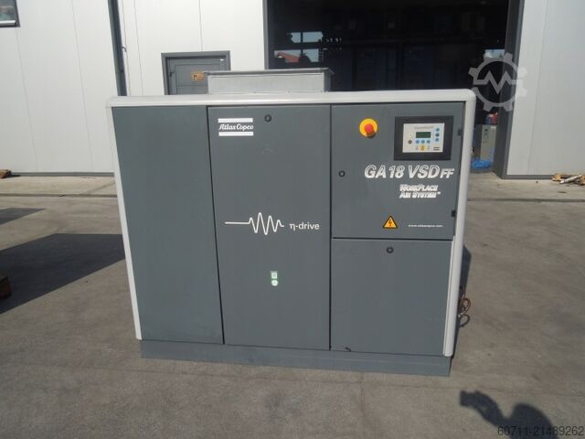 Schraubenkompressor ATLAS COPCO GA18VSDFF