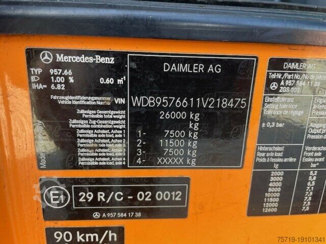 Sopbil Mercedes-Benz 2629 6x2 Econic Haller X2/Zöller 2301