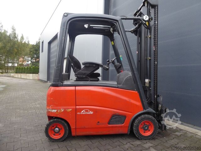 Elektrische vorkheftruck 3 wielen Linde E16PH-01
