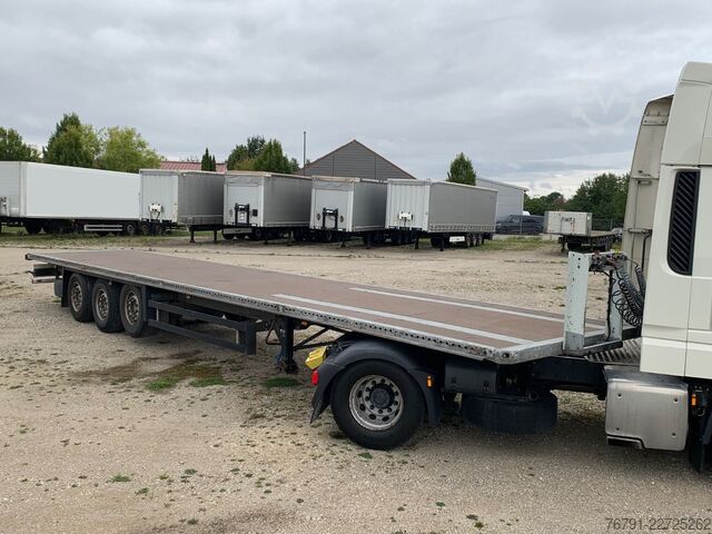 Munkaállvány félpótkocsi SCHMITZ CARGOBULL SCS24 Standard_ Plateau_ Flatbed_ verzinkt_ Lift