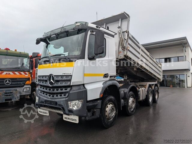 Driezijdige kipper MERCEDES-BENZ Arocs 4143 / 8X4 / Meiller / 41ton Chassis