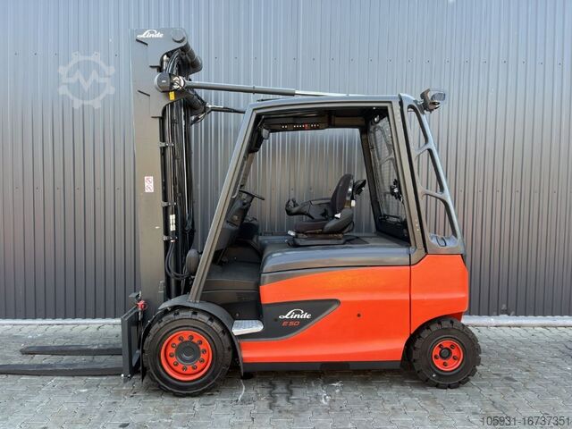 Elektro 4 Rad-Stapler Linde E50HL