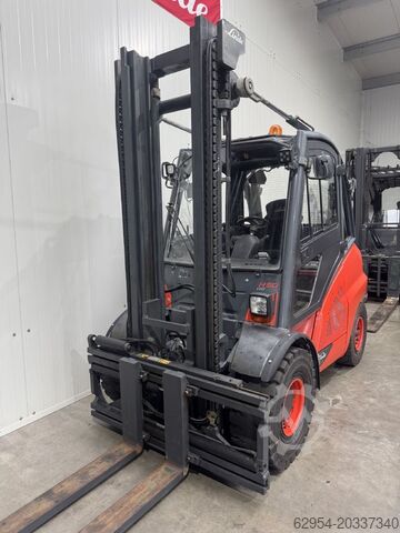 Dieselové vysokozdvižné vozíky Linde H 50 D-02/600 EVO 3B Kabine STVO Luftreifen