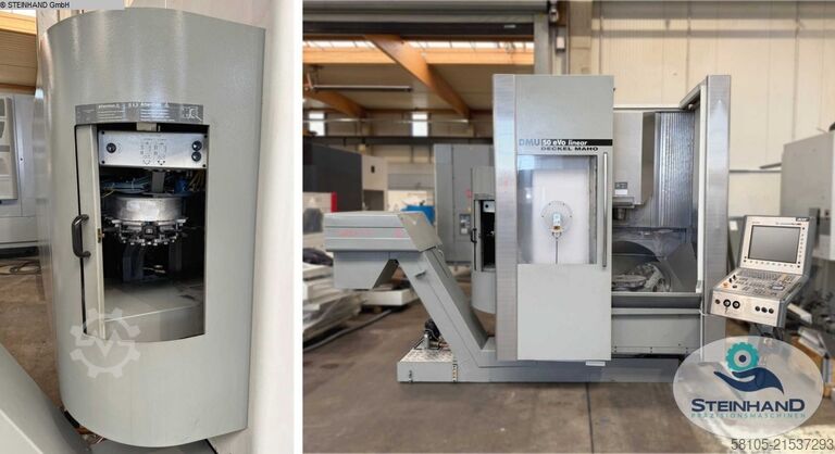 Megmunkáló központ - univerzális DMG DMU 50 eVo linear