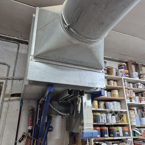 Verfnevelafzuiger Hurrican Lackierabsaugung