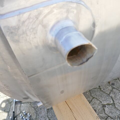 5530 Liter beheiz-/kühlbarer Druckbehälter / steriler Druckbehälter, Aisi 304 mit Flügelrührwerk Apparate- und Behältertechnik Harrislee 9681