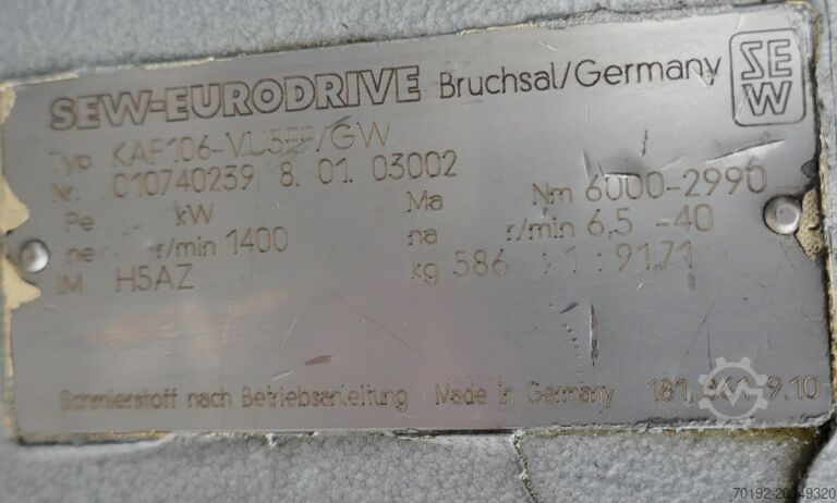 2911 Liter heiz-/kühlbarer Becomix Prozesskessel aus V4A mit Ankerrührwerk Becomix 9588