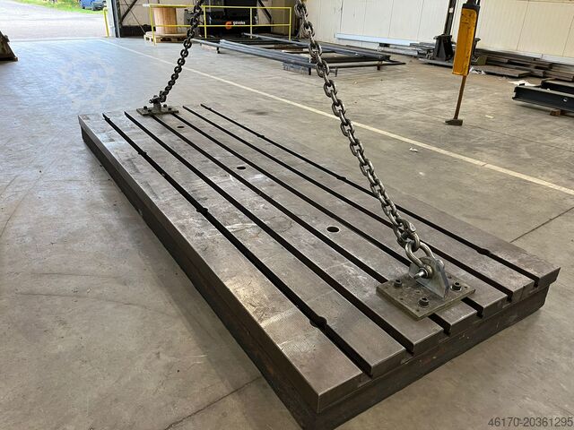 Mesa de sujeción con ranura en T para trabajo pesado  
