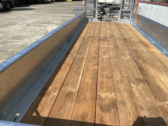 Rimorchio a pianale ribassato Möslein TT 11-E 5,50 - 2  Tandemtieflader5,50 m x 2 m, Feuerverzinkt