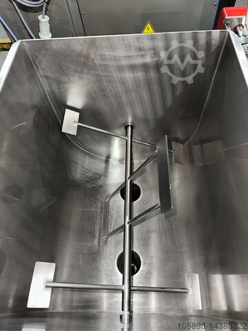 Sistema de depósito de molhos sobre Multivac Apple Twin LP