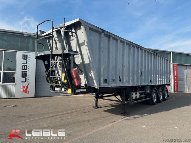 Tipper semitrailer STAS S300CX MultiSTAR 53m³ ALU Mulde*Kombitür*