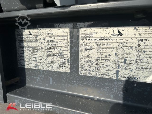 Damperli yarı römork STAS S300CX MultiSTAR 53m³ ALU Mulde*Kombitür*