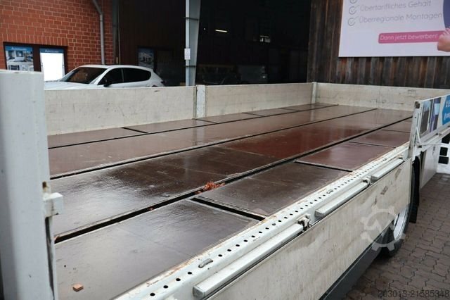 Flatbed truck MAN TGS 18.360 4x2 Pritsche Kran HIAB XHIDUO 188 E5