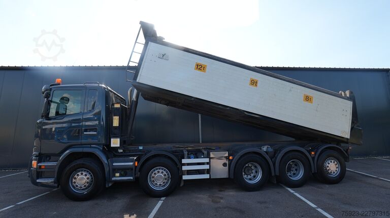 Ribaltabile Scania G 410 10x4 Tipper truck 626.200km