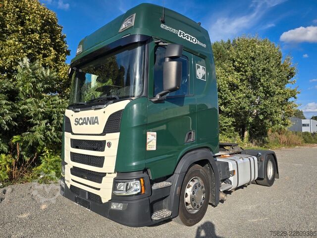 Standardní tahač SCANIA R410 Tacho Gen2 / Blatt-Luft / Bycool