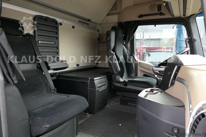 Ladbil med presenning MERCEDES-BENZ Actros 1863 Pritsche Plane Retarder LBW Euro 6
