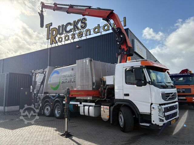 Kranbil Volvo FM 370 EEV 6X2 + HIAB 244 EP-3 HIPRO + WASH/VAC...