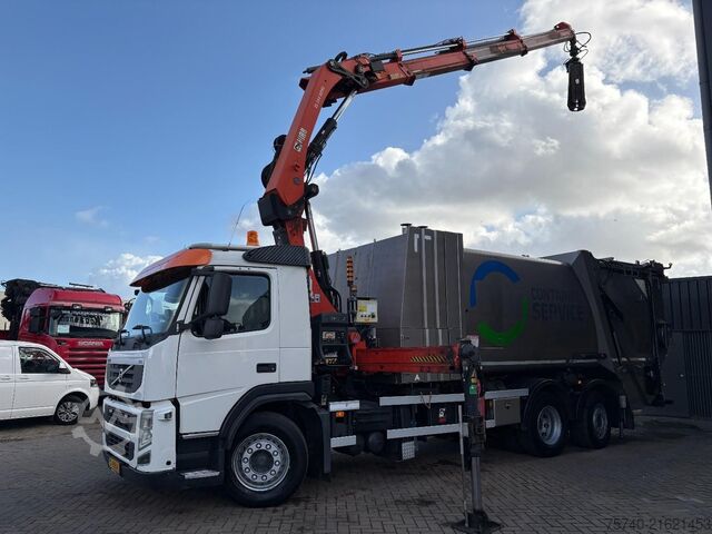 Kranbil Volvo FM 370 EEV 6X2 + HIAB 244 EP-3 HIPRO + WASH/VAC...