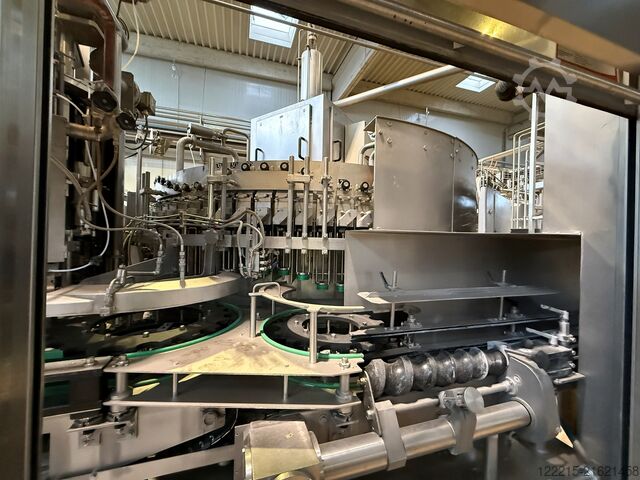 Krones, KHS Meypack, Kisters, Logopack påfyldningslinje for engangs glasflasker (1999) Krones, KHS Abfülllinie für Glasflaschen (Einweg)