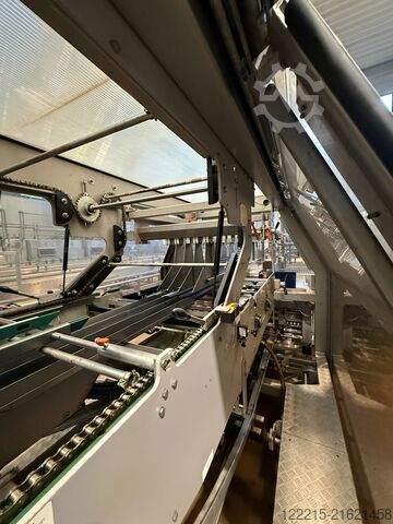 Krones, KHS Meypack, Kisters, Logopack påfyldningslinje for engangs glasflasker (1999) Krones, KHS Abfülllinie für Glasflaschen (Einweg)