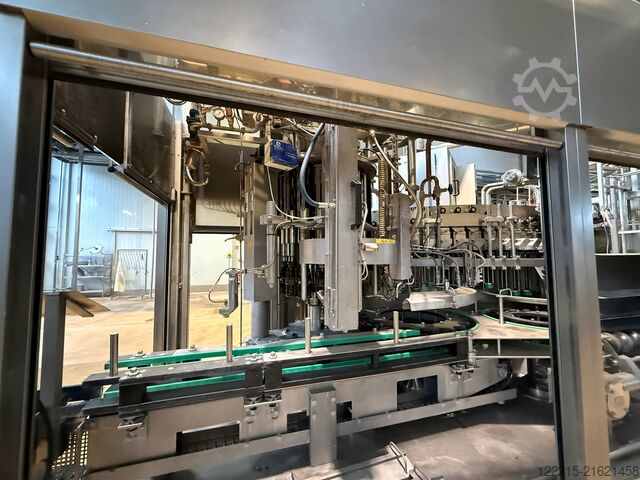 Krones, KHS Meypack, Kisters, Logopack påfyldningslinje for engangs glasflasker (1999) Krones, KHS Abfülllinie für Glasflaschen (Einweg)